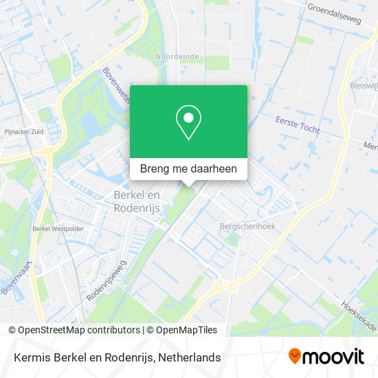 Kermis Berkel en Rodenrijs kaart