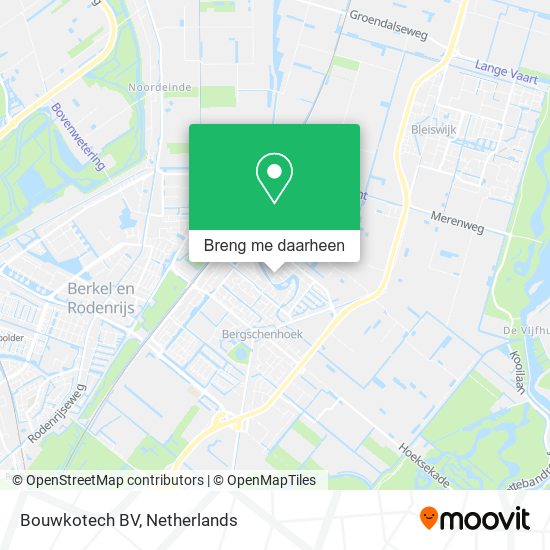 Bouwkotech BV kaart