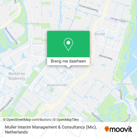 Muller Interim Management & Consultancy (Mic) kaart