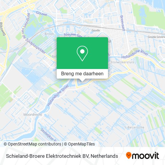 Schieland-Broere Elektrotechniek BV kaart