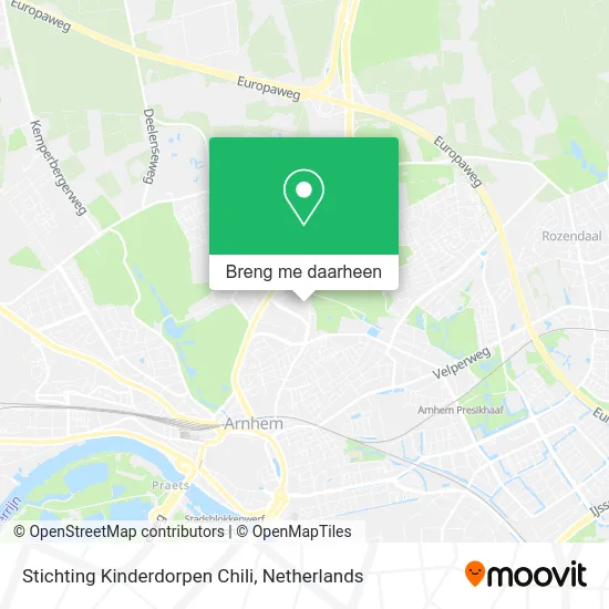 Stichting Kinderdorpen Chili kaart