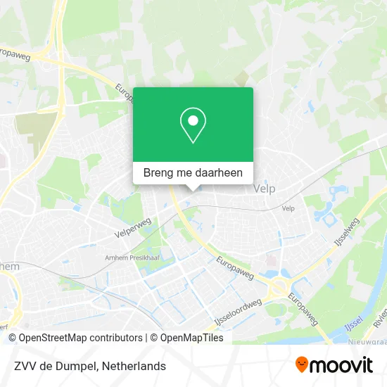 ZVV de Dumpel kaart