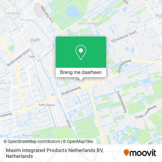 Maxim Integrated Products Netherlands BV kaart