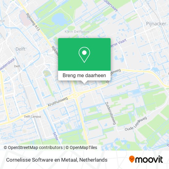 Cornelisse Software en Metaal kaart