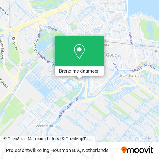 Projectontwikkeling Houtman B.V. kaart