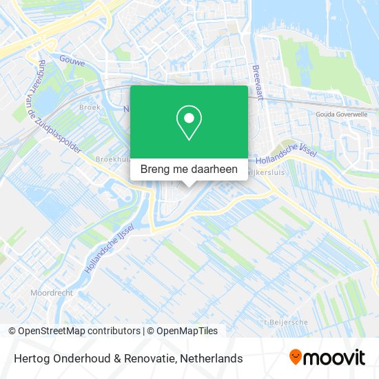 Hertog Onderhoud & Renovatie kaart