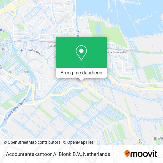 Accountantskantoor A. Blonk B.V. kaart