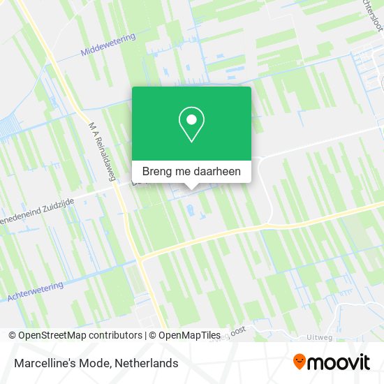 Marcelline's Mode kaart