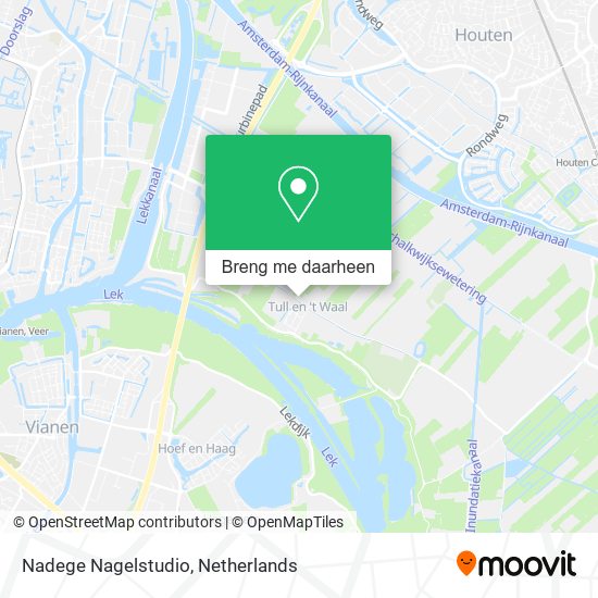 Nadege Nagelstudio kaart