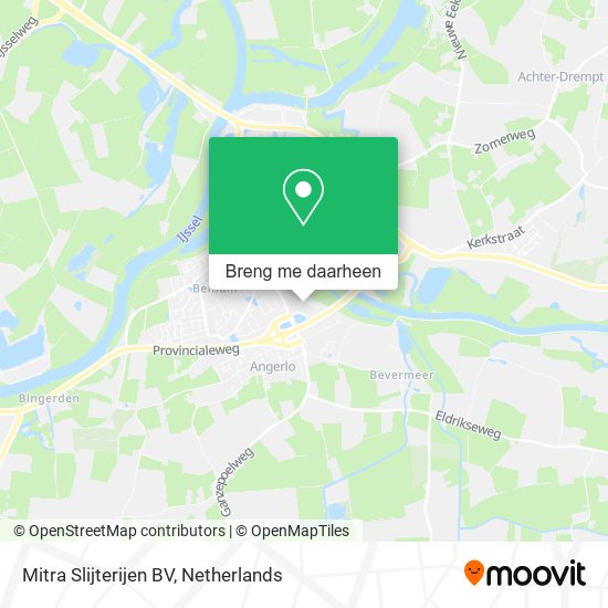 Mitra Slijterijen BV kaart