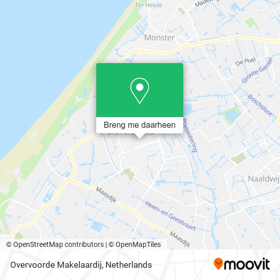 Overvoorde Makelaardij kaart