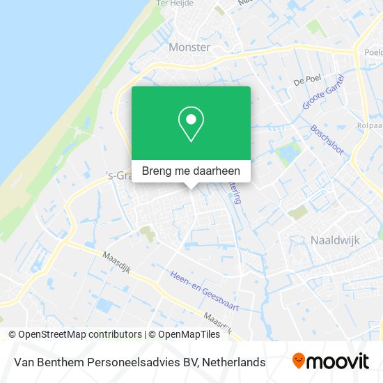 Van Benthem Personeelsadvies BV kaart