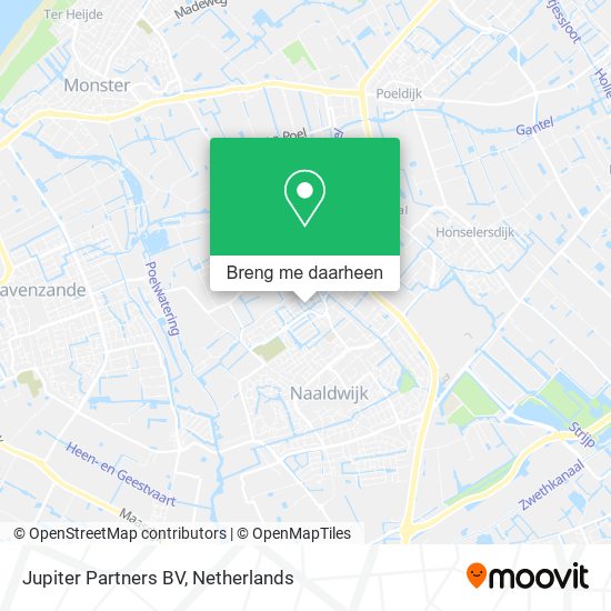 Jupiter Partners BV kaart