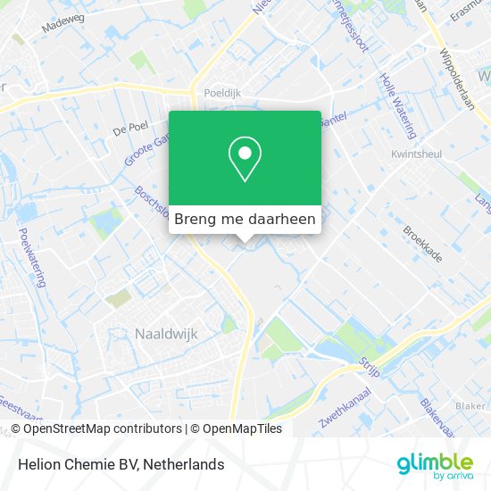 Helion Chemie BV kaart