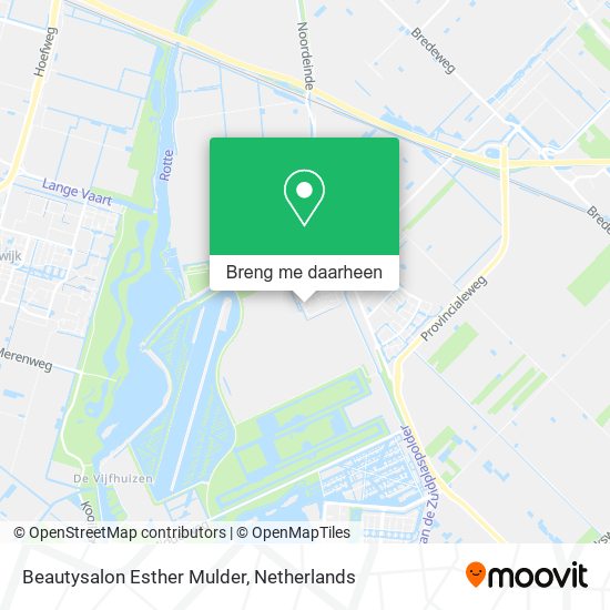 Beautysalon Esther Mulder kaart