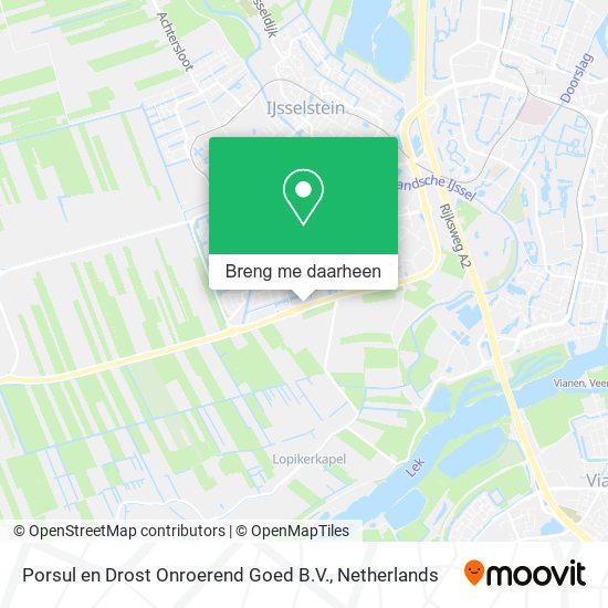 Porsul en Drost Onroerend Goed B.V. kaart