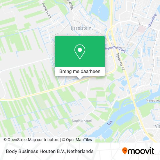 Body Business Houten B.V. kaart