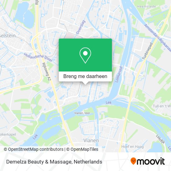 Demelza Beauty & Massage kaart