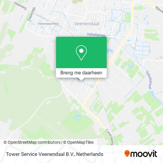 Tower Service Veenendaal B.V. kaart