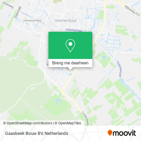 Gaasbeek Bouw BV kaart