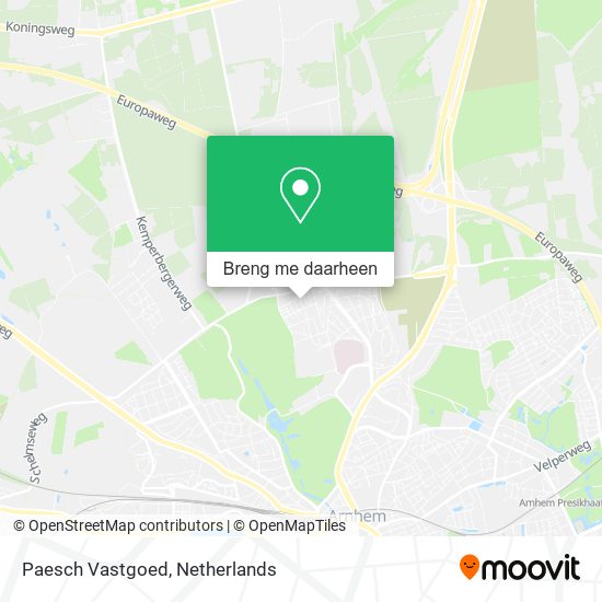 Paesch Vastgoed kaart