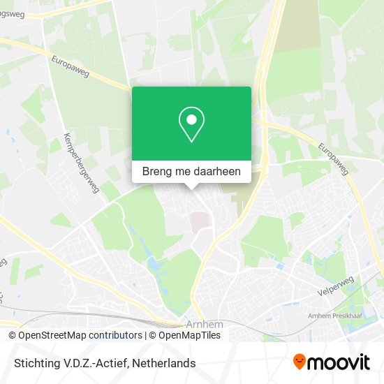 Stichting V.D.Z.-Actief kaart