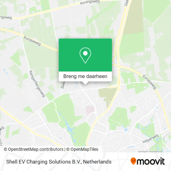 Shell EV Charging Solutions B.V. kaart