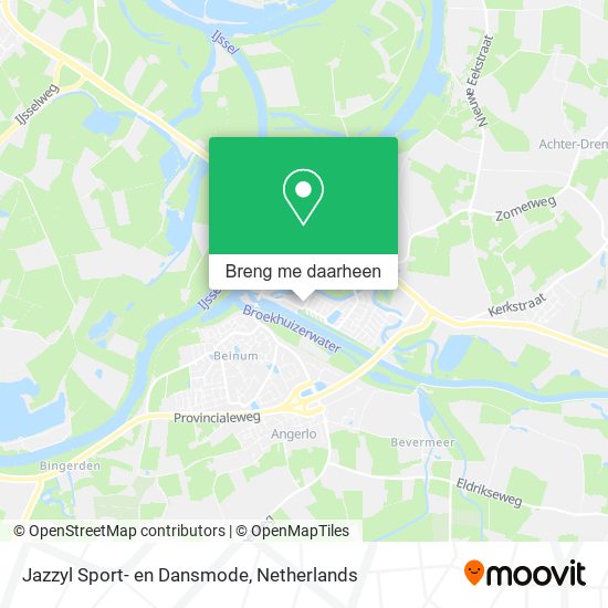 Jazzyl Sport- en Dansmode kaart