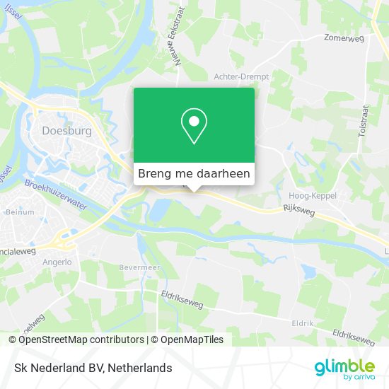 Sk Nederland BV kaart