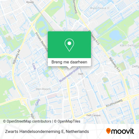 Zwarts Handelsonderneming E kaart