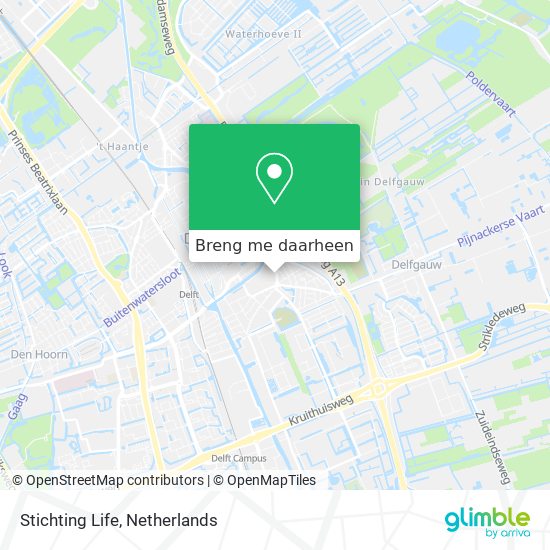 Stichting Life kaart