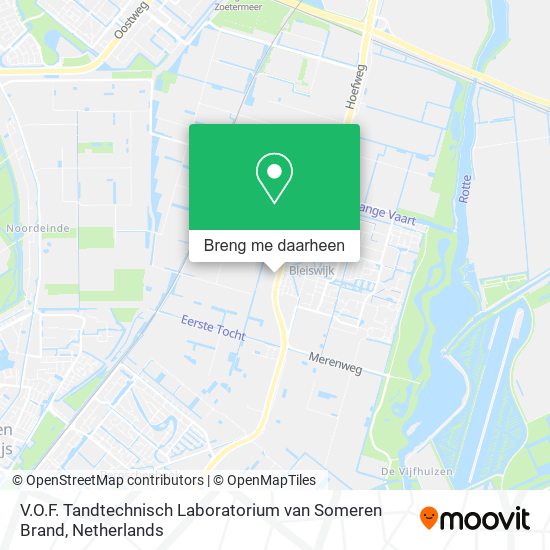 V.O.F. Tandtechnisch Laboratorium van Someren Brand kaart