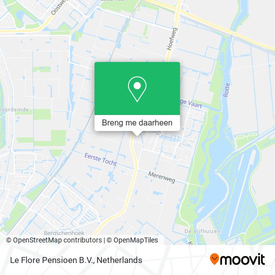 Le Flore Pensioen B.V. kaart