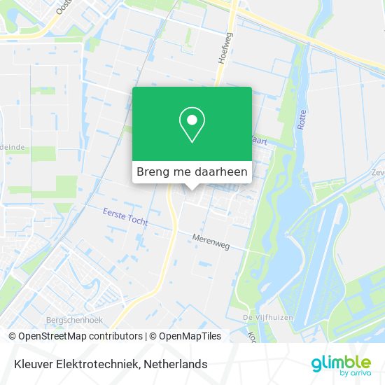 Kleuver Elektrotechniek kaart