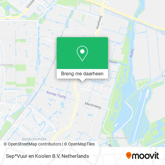 Sep*Vuur en Koolen B.V kaart