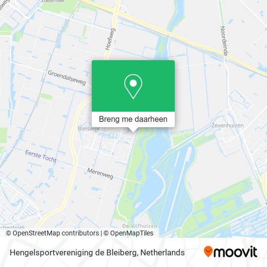 Hengelsportvereniging de Bleiberg kaart