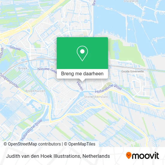 Judith van den Hoek Illustrations kaart