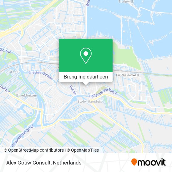 Alex Gouw Consult kaart