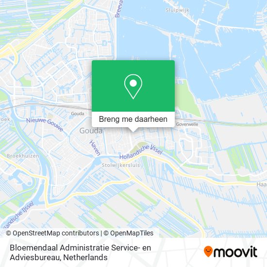 Bloemendaal Administratie Service- en Adviesbureau kaart