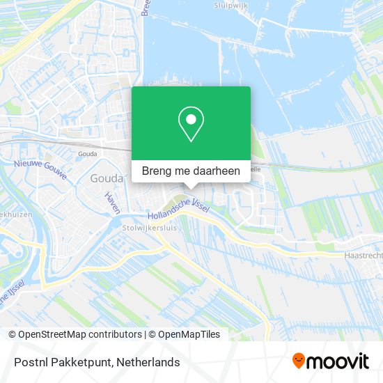 Postnl Pakketpunt kaart