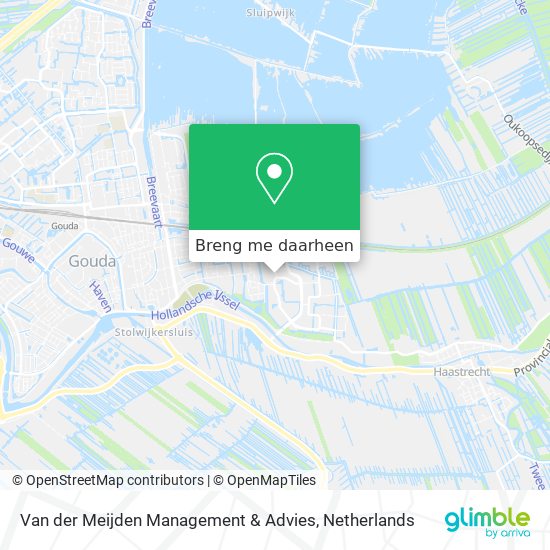 Van der Meijden Management & Advies kaart