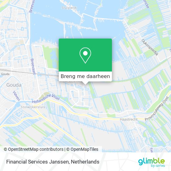 Financial Services Janssen kaart