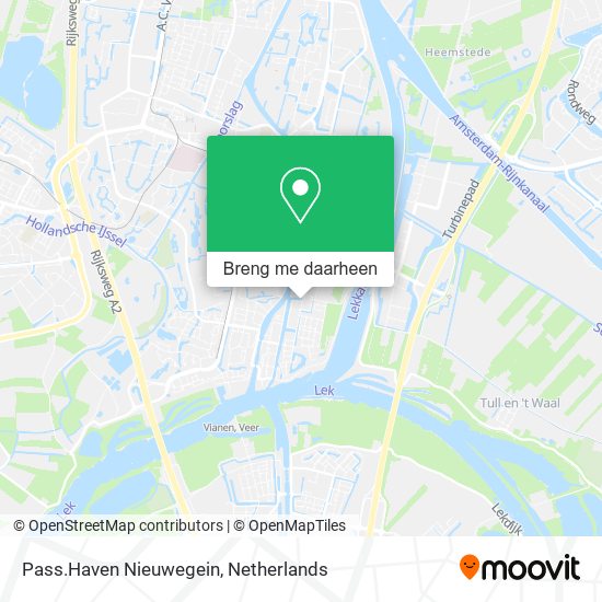 Pass.Haven Nieuwegein kaart