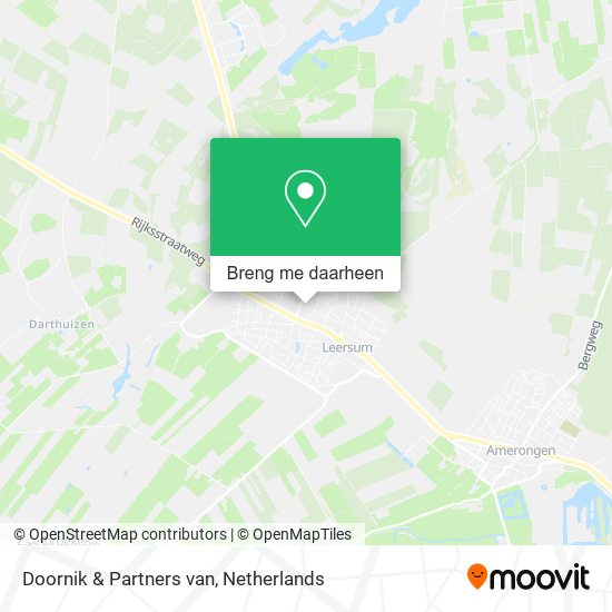 Doornik & Partners van kaart