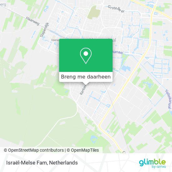 Israël-Melse Fam kaart