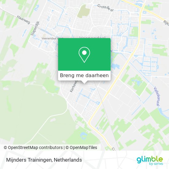 Mijnders Trainingen kaart