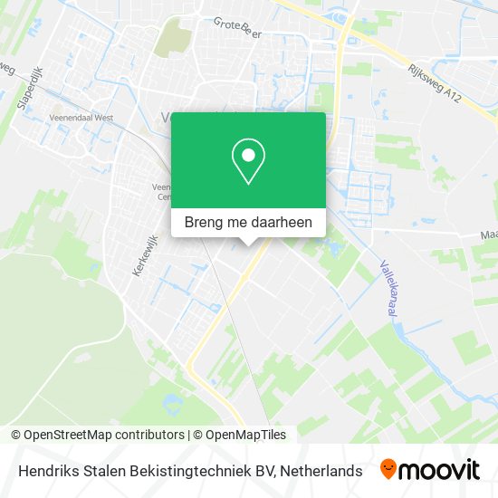 Hendriks Stalen Bekistingtechniek BV kaart