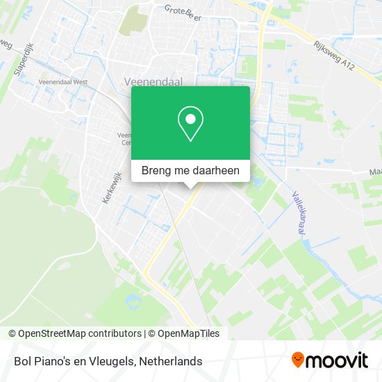 Bol Piano's en Vleugels kaart