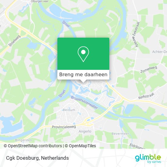 Cgk Doesburg kaart