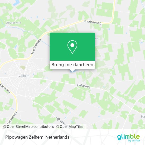 Pipowagen Zelhem kaart